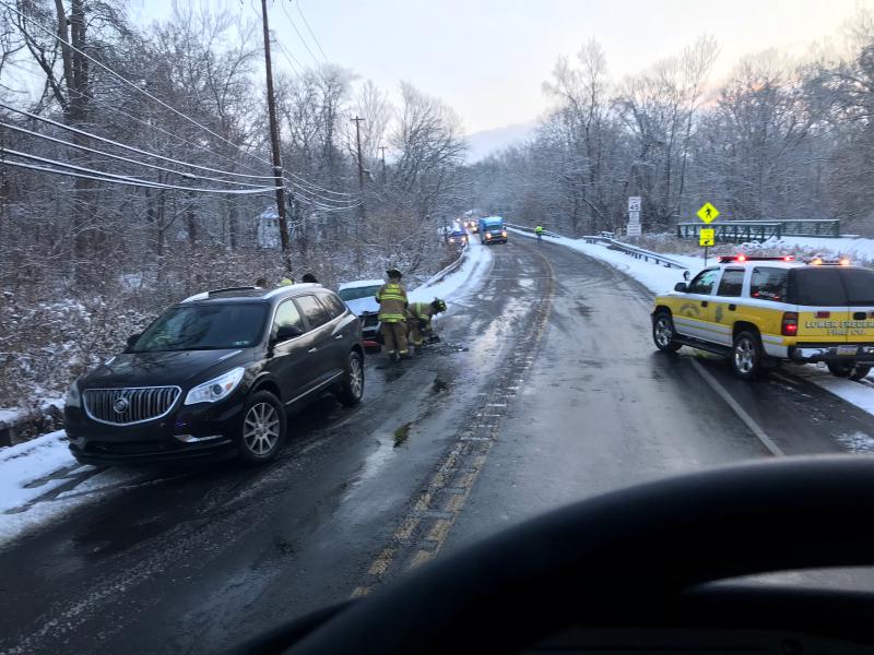 Vehicle Accident - E. Park Ave. - Schwenksville Borough - 12/14/2017